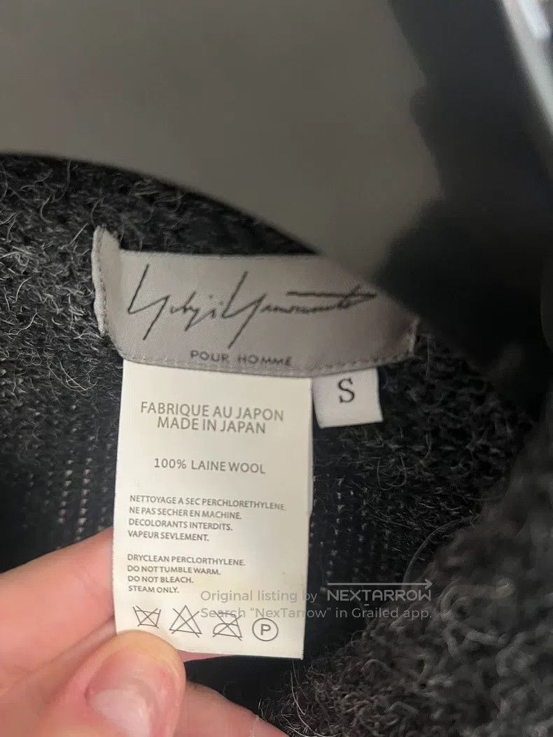 Yohji Yamamoto Yohji Yamamoto Knit Cardigan Jacket Size US S / EU 44-46 / 1 - 2 Thumbnail