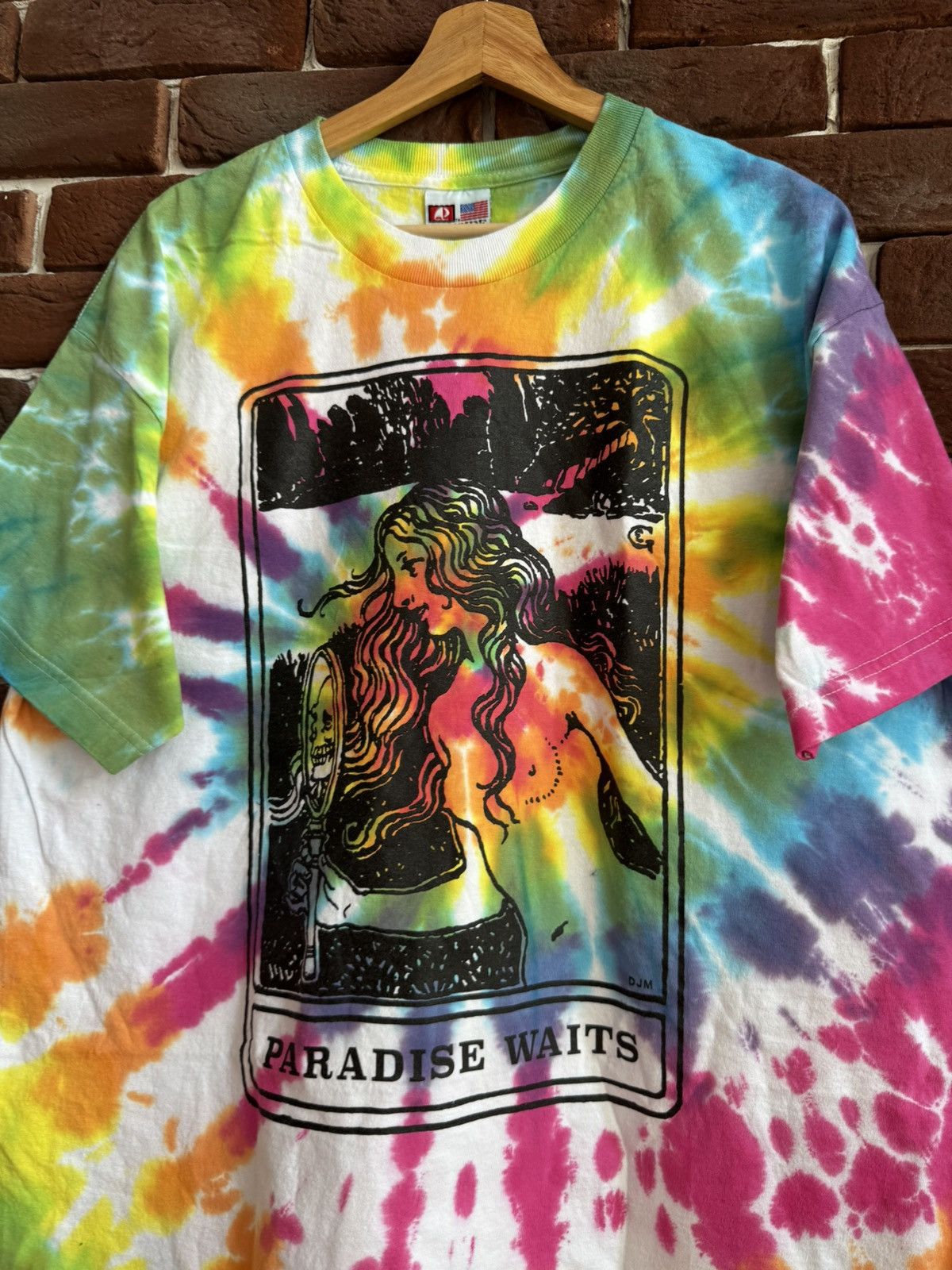 Vintage Vintage 90s Bayside Paradise Waits Art Tshirt Hype Grail Size US XL / EU 56 / 4 - 3 Thumbnail