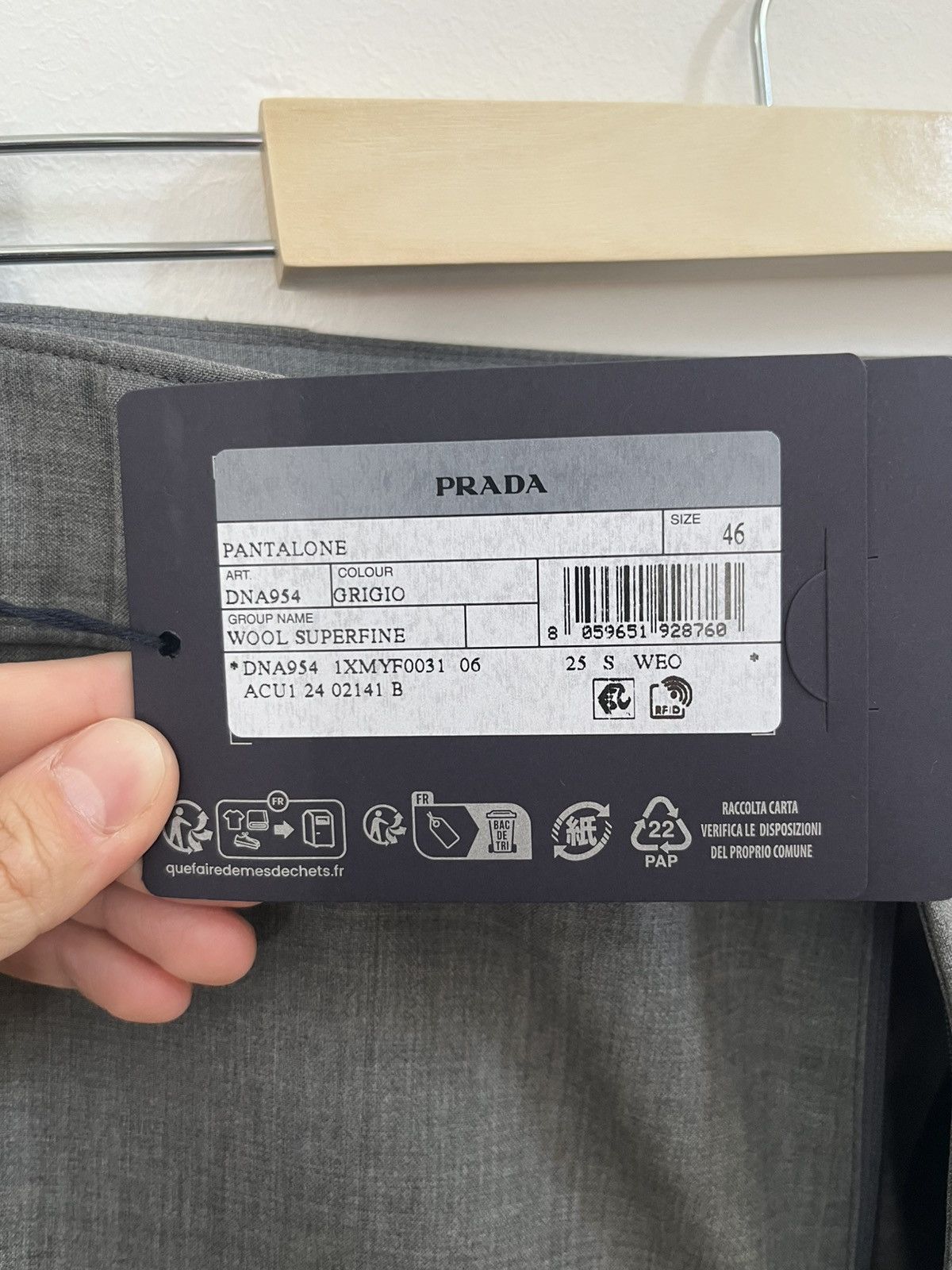 Prada Prada DNA Trouser Size US 30 / EU 46 - 4 Thumbnail