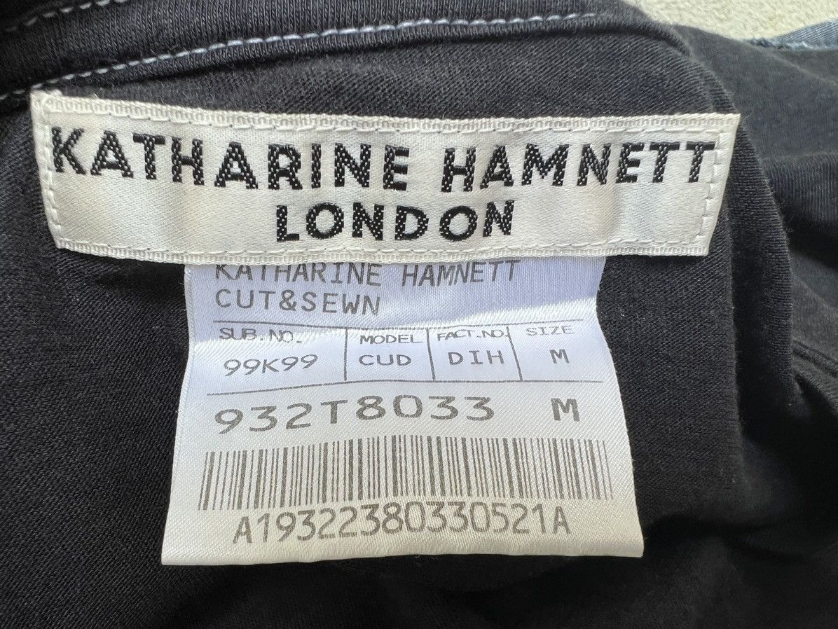 Katharine Hamnett London Vintage Katherine Hamnett London Clean Up Or Die t shirt Size US S / EU 44-46 / 1 - 14 Thumbnail