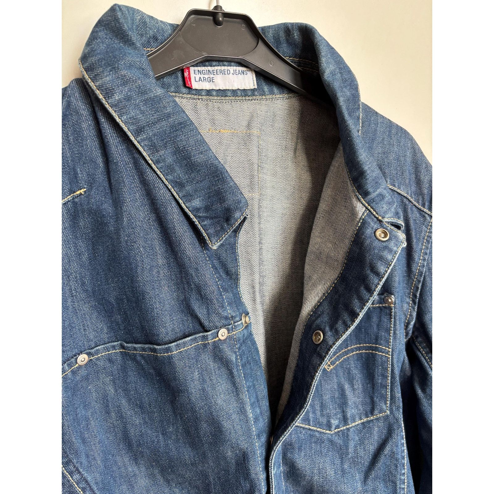 Levi's × Levi's Vintage Clothing × Vintage Levi's Engineered Jeans Red Tab Jacket Large Y2K Vintage Size US L / EU 52-54 / 3 - 4 Thumbnail
