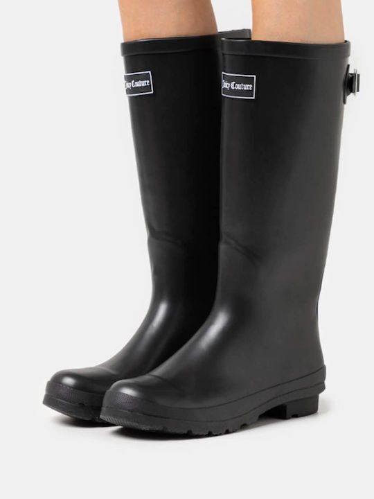 Juicy Couture (SOLD OUT)Juicy Couture Long Wellington Rain Boots Black Size US 9.5 / IT 39.5 - 13 Thumbnail