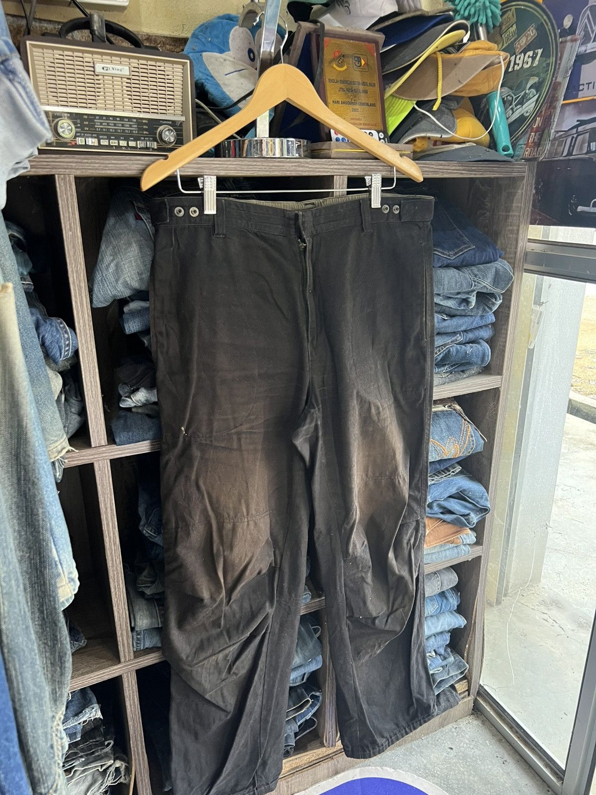 Airwalk 🔥Rare Sun Faded Airwalk Oblique Pocket Pant Size US 35 - 7 Thumbnail