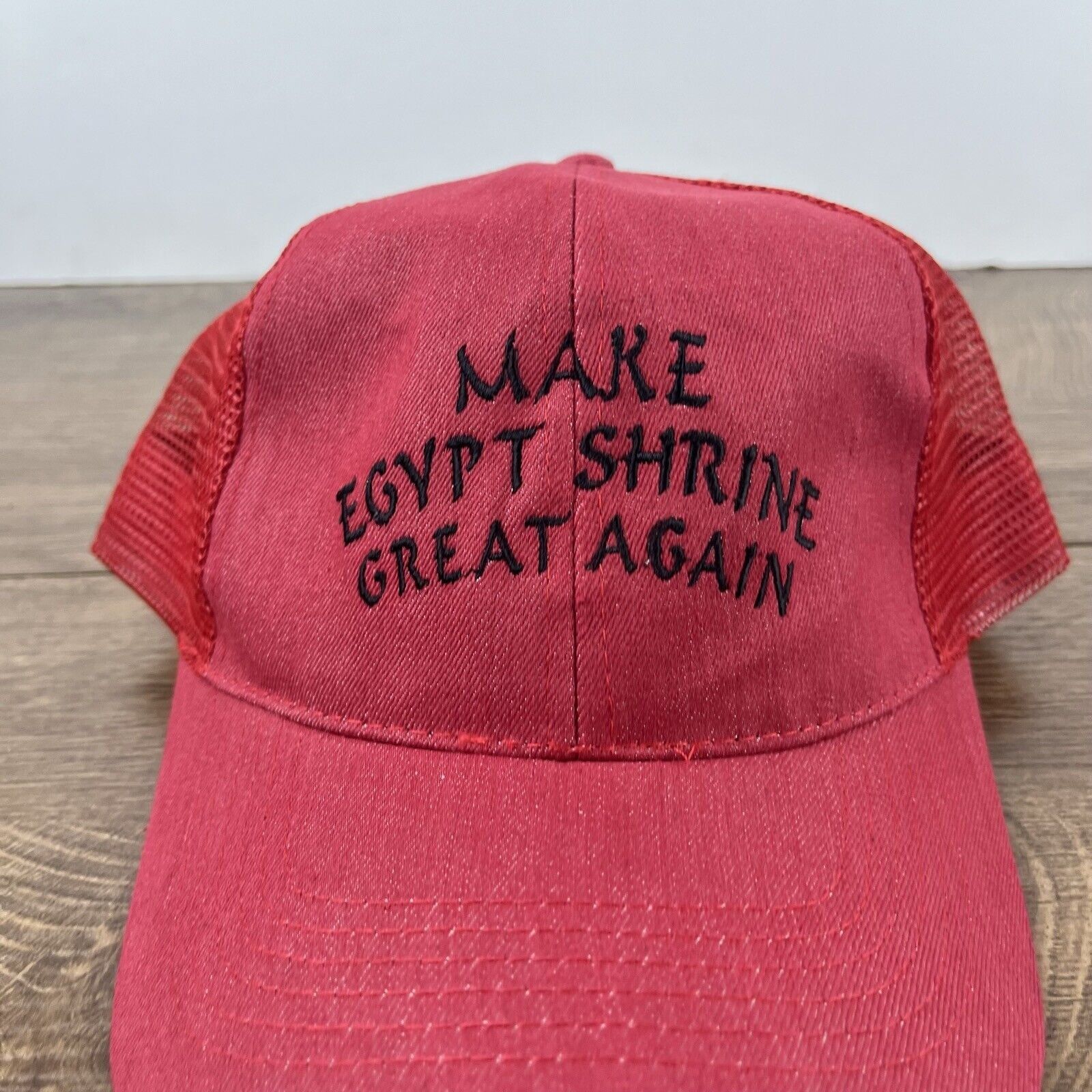 Other Make Eygpt Shrine Great Again Hat Red Cap Adjustable Hat Red Size ONE SIZE - 5 Thumbnail