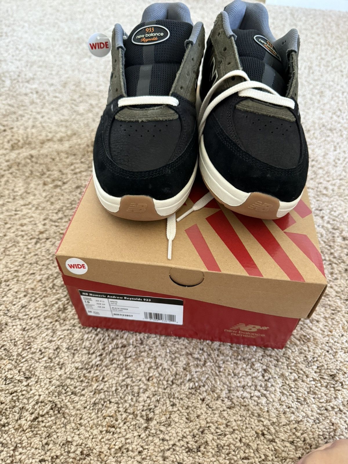 New Balance New Balance Numeric Andrew Reynolds 933 Size 10 - 2E Wide Size US 10 / EU 43 - 4 Thumbnail