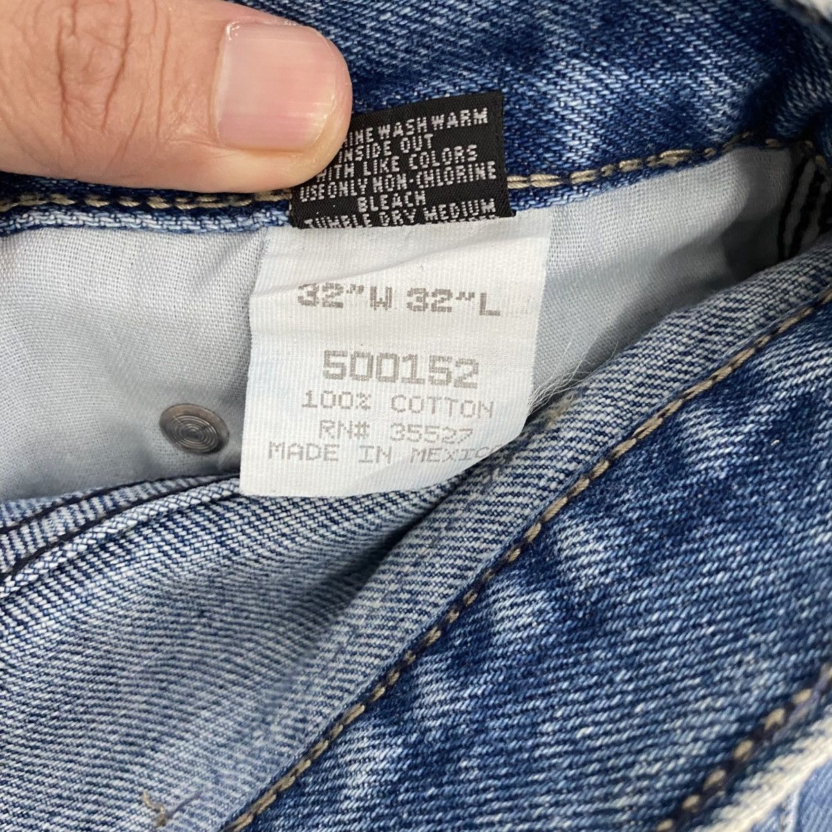 Marithe + Francois Girbaud 2000’s MFG Stonewashed Blue Baggy Denim Wide Vintage Jeans Size US 32 / EU 48 - 16 Thumbnail