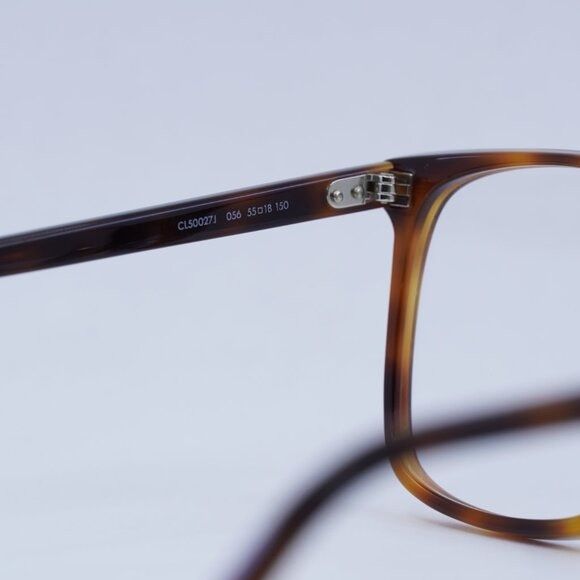 Celine Celine CL50027J 056 Eyeglasses Light Havana 55mm Square Size ONE SIZE - 6 Thumbnail
