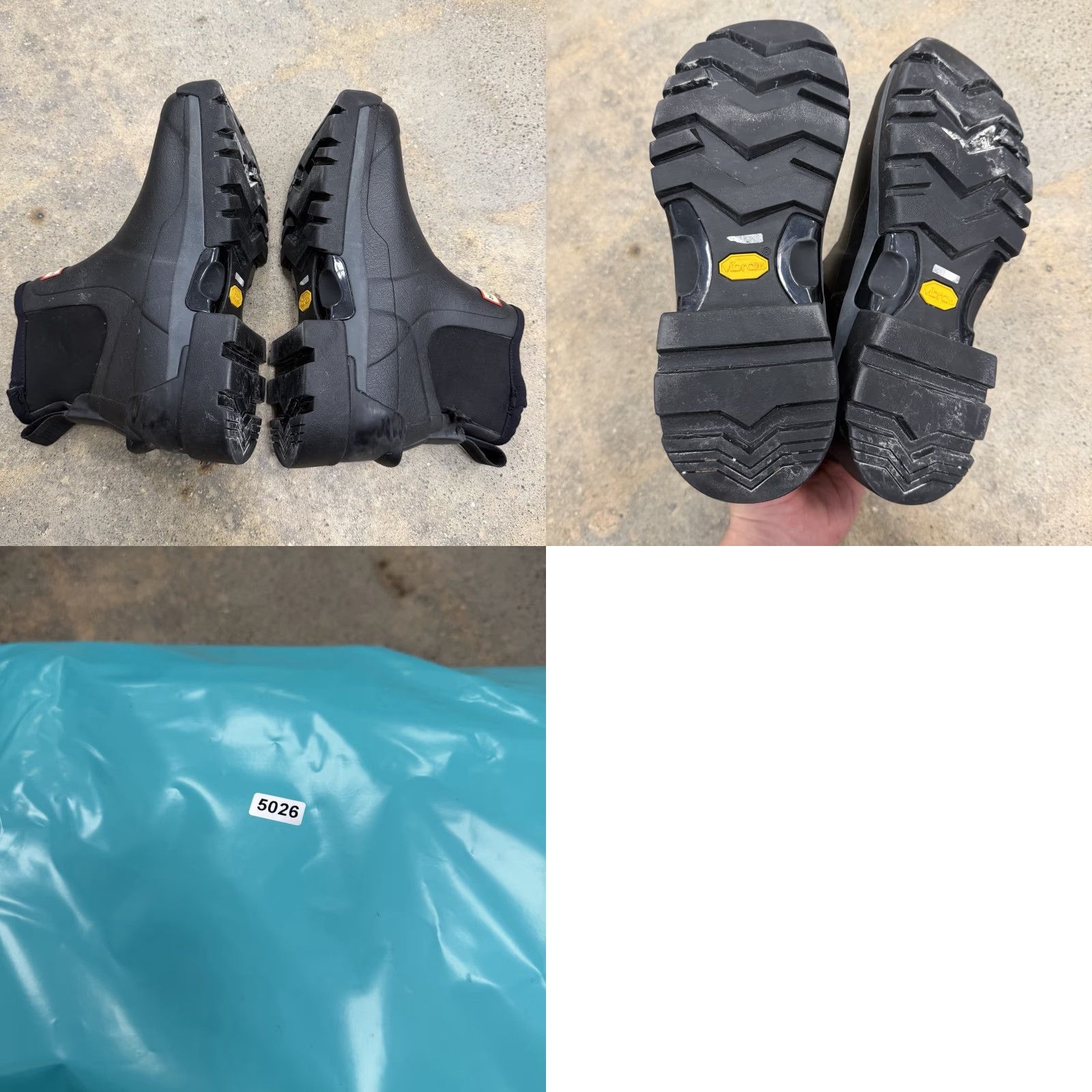 Hunter Hunter Original Field Balmoral Chelsea Rain Boot Womens Size 8 Black RIP TEAR Waterproof Rubber Outdoor Fall Winter Spring Chelsea Boot (Pre-owned) Size US 6 / IT 36 - 8 Thumbnail