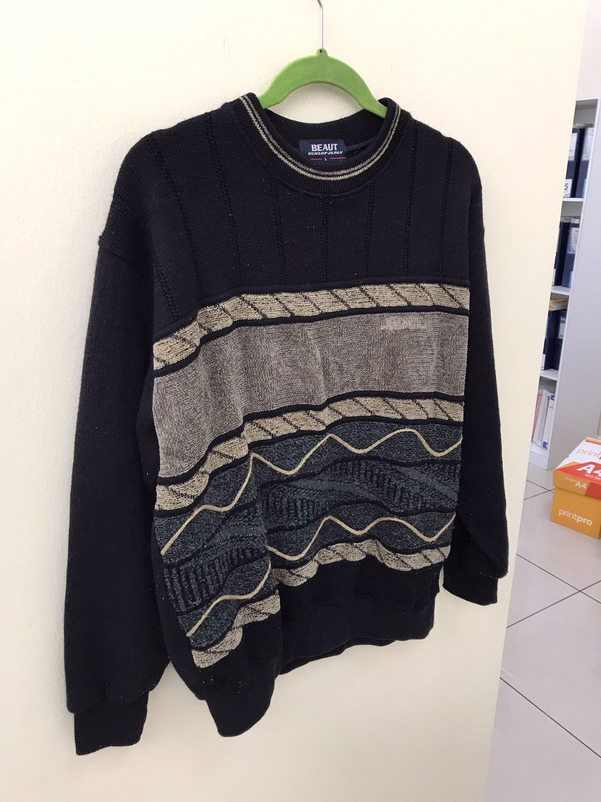 Dunlop Beaut Dunlop Japan Homespun Sweatshirt Size US L / EU 52-54 / 3 - 2 Thumbnail