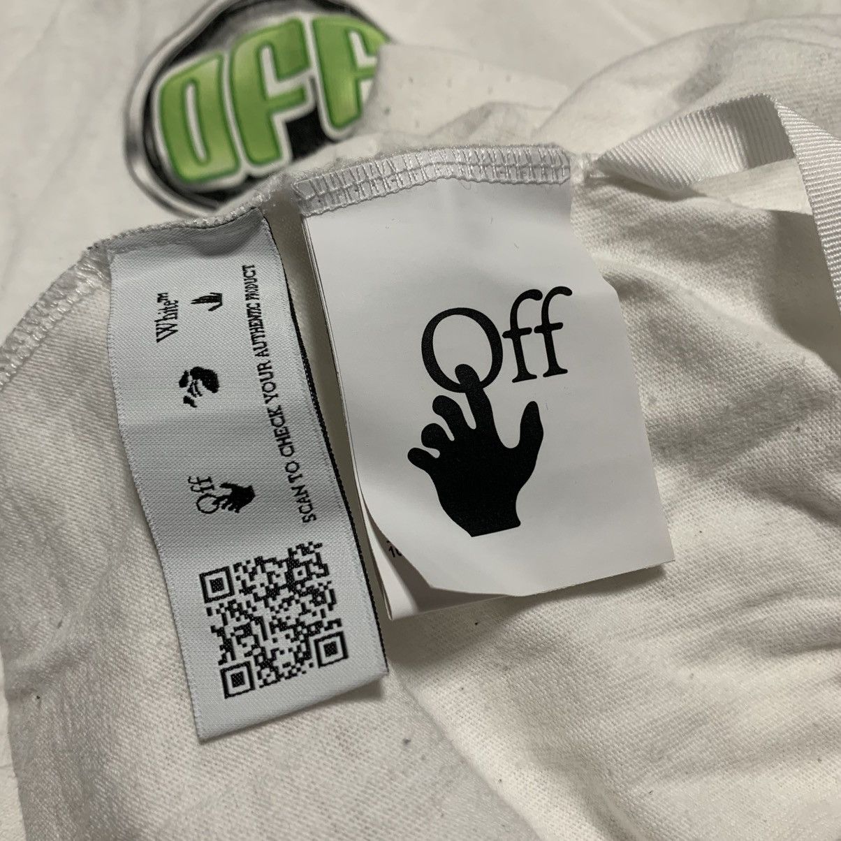Off-White Off White XS Weed Graphic White Tee Virgil Abloh Size US XS / EU 42 / 0 - 8 Thumbnail