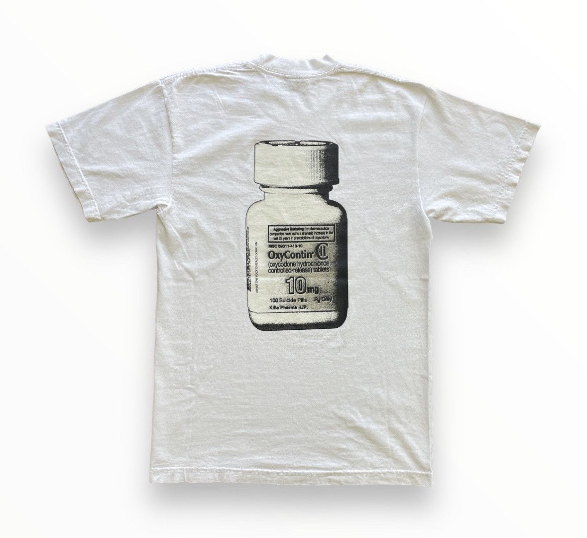 Freshjive Freshjive wtfirgo bad pharma tee white Medium Size US M / EU 48-50 / 2 - 5 Thumbnail