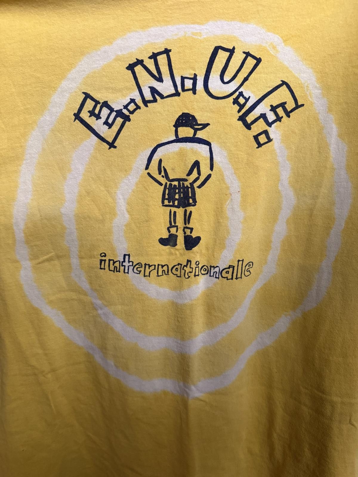 Designer VTG E.N.U.F. Internationale Sports T-shirt ENUF Tee XL Size US M / EU 48-50 / 2 - 3 Thumbnail