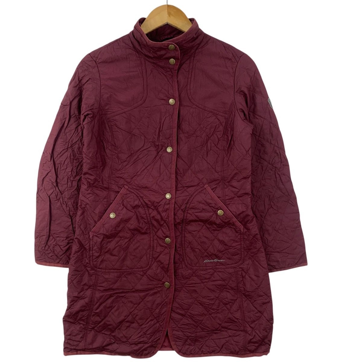Eddie Bauer EDDIE BAUER SPORTSHOP Quilted Double Breasted Trench Coat Size S / US 4 / IT 40 - 5 Thumbnail