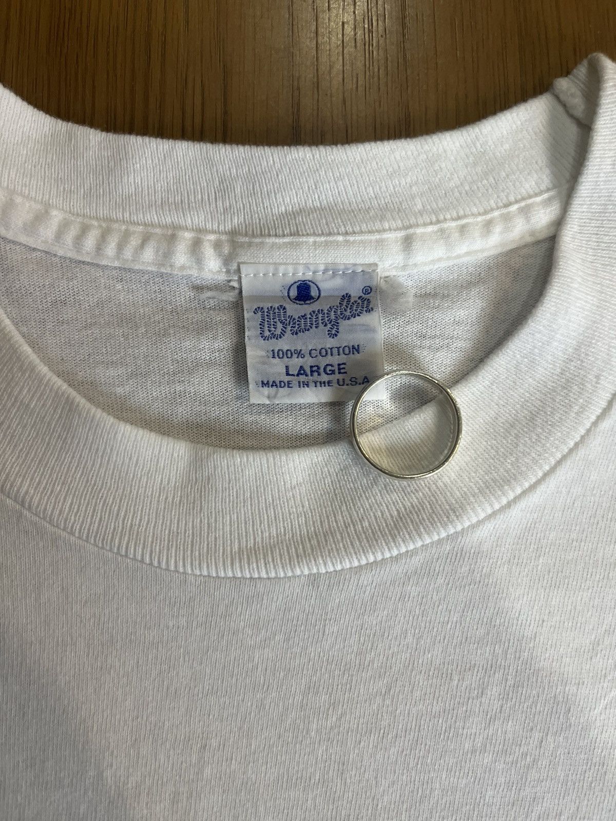 Wrangler Vintage Wrangler CLUB JEANS Blue Bell 90’s Tshirt Size US L / EU 52-54 / 3 - 4 Thumbnail