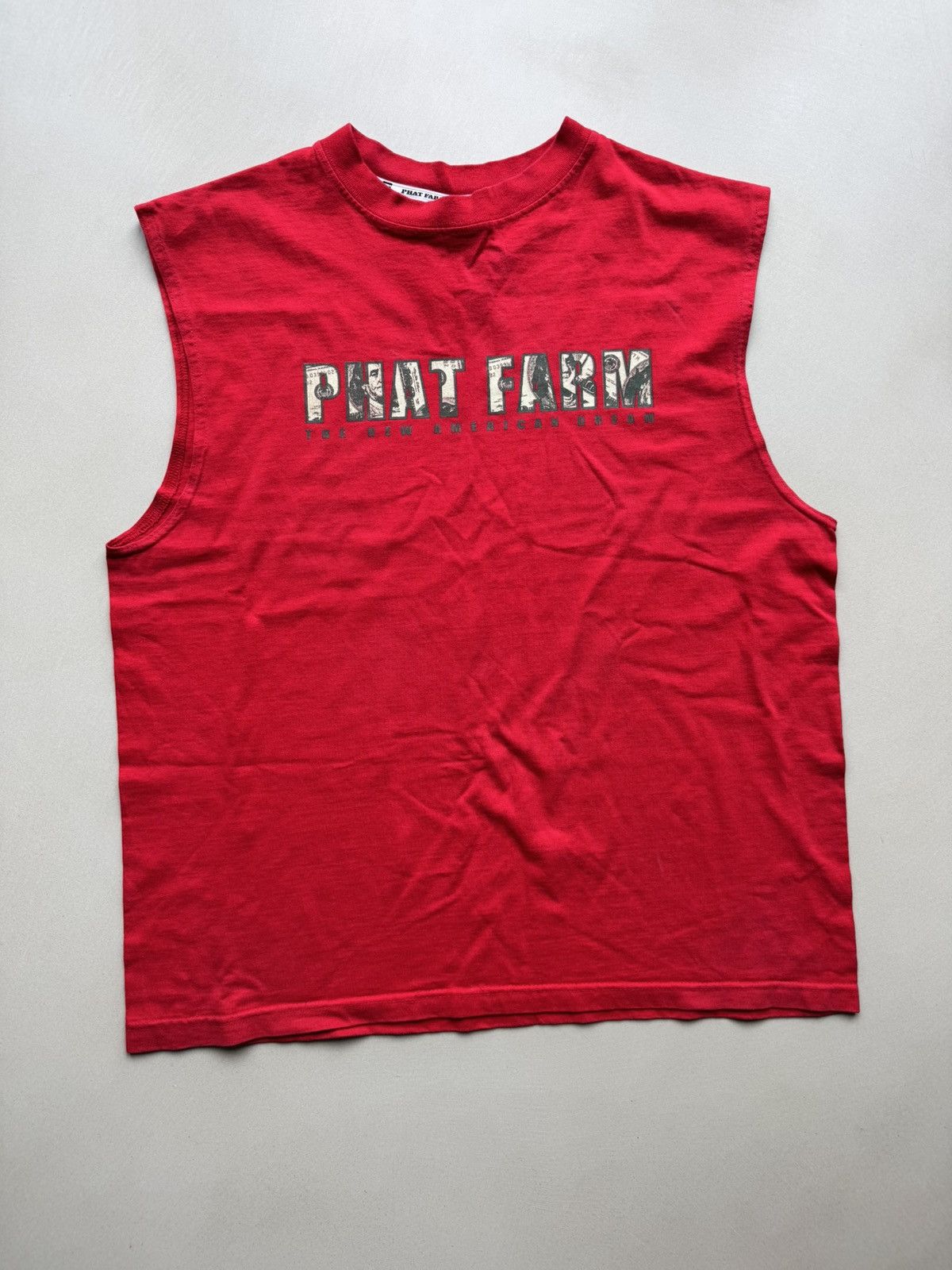 Vintage Phat Farm Tank Top America Dolar
