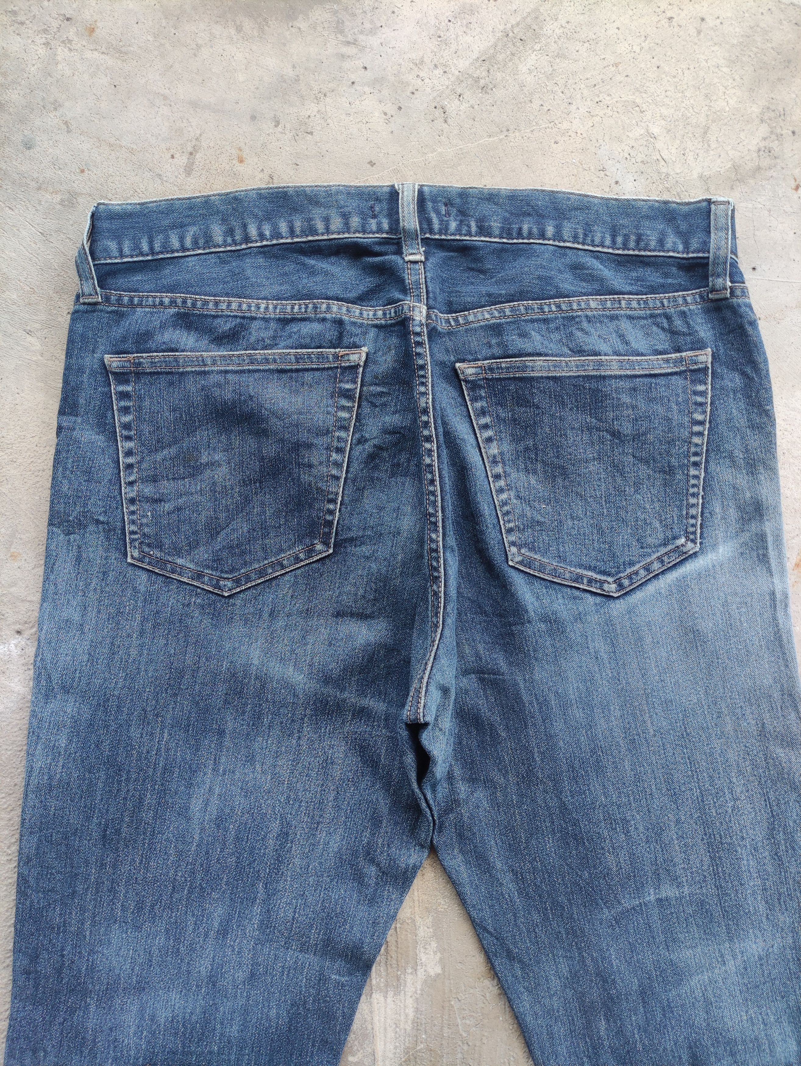 Japanese Brand Vintage Japanese Brand Distressed Faded Denim Pants Size US 31 - 10 Thumbnail