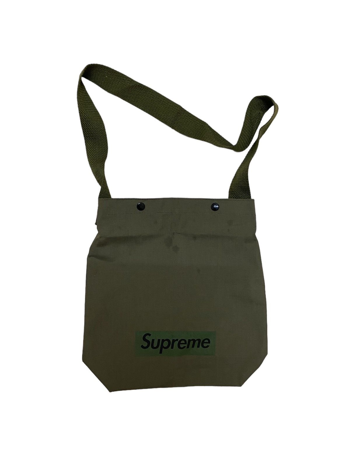 Supreme RARE Supreme 2010 Box Logo Military Sling Bag Size ONE SIZE - 1 Thumbnail