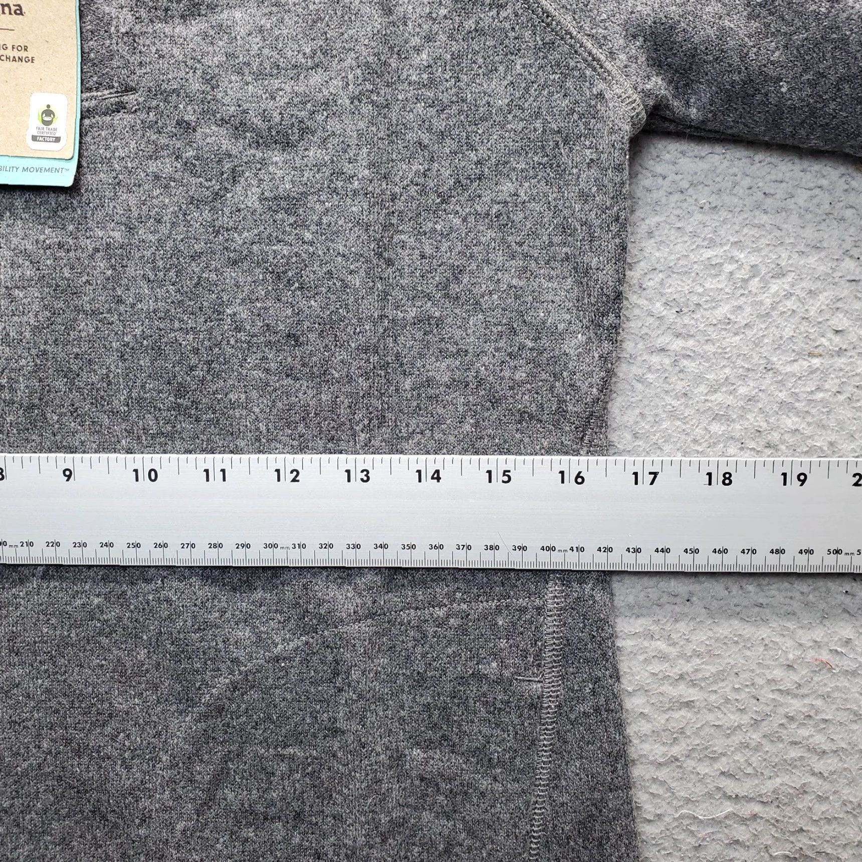 Prana prAna Ziller Tunic Sweater Womens XS Heather Gray Shawl Neck Fleece Lined Knit Pocketed Regular Size XS Womens Color Gray 1963491 Size XS / US 0-2 / IT 36-38 - 4 Thumbnail