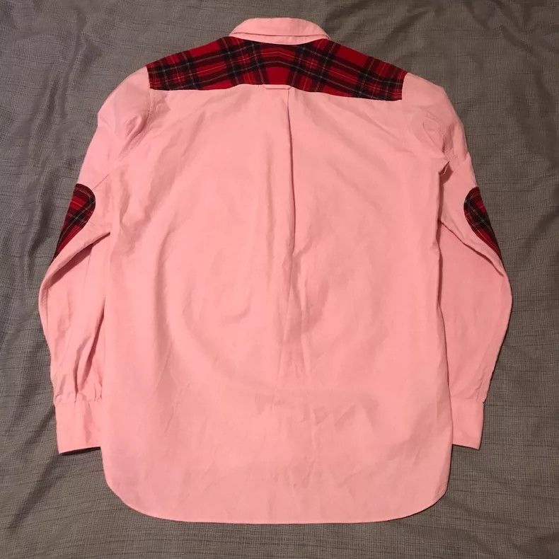 Junya Watanabe Junya watanabe Red and black plaid patch shirt Size M / US 6-8 / IT 42-44 - 2 Thumbnail