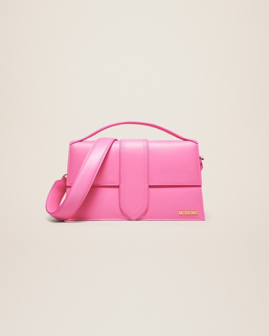 Jacquemus o1la1rc1a0925 Size: OS / Large Bambino Bag in Pink Size ONE SIZE - 1 Thumbnail