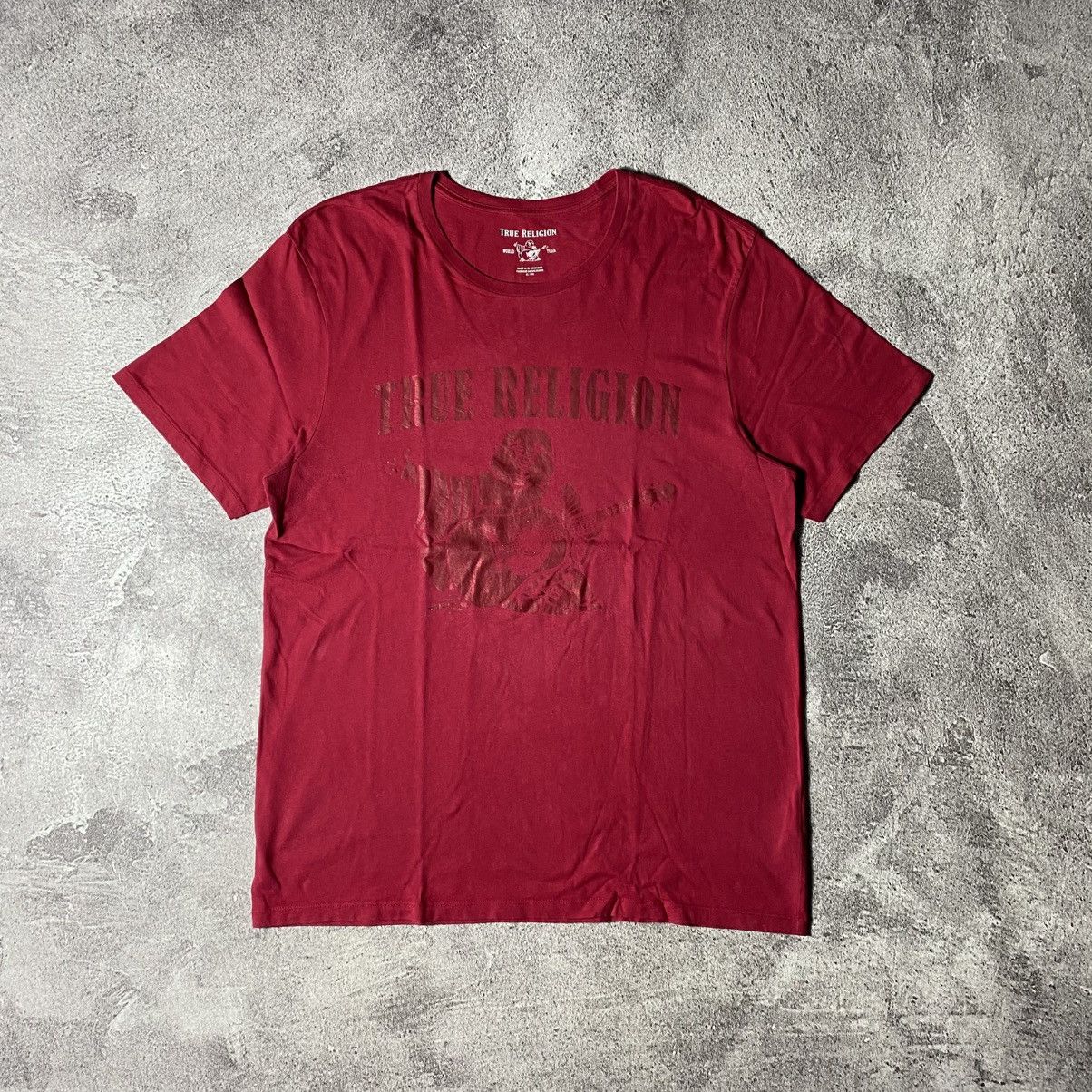 True Religion True Religion Big Logo Tshirt Size US XL / EU 56 / 4 - 1 Thumbnail