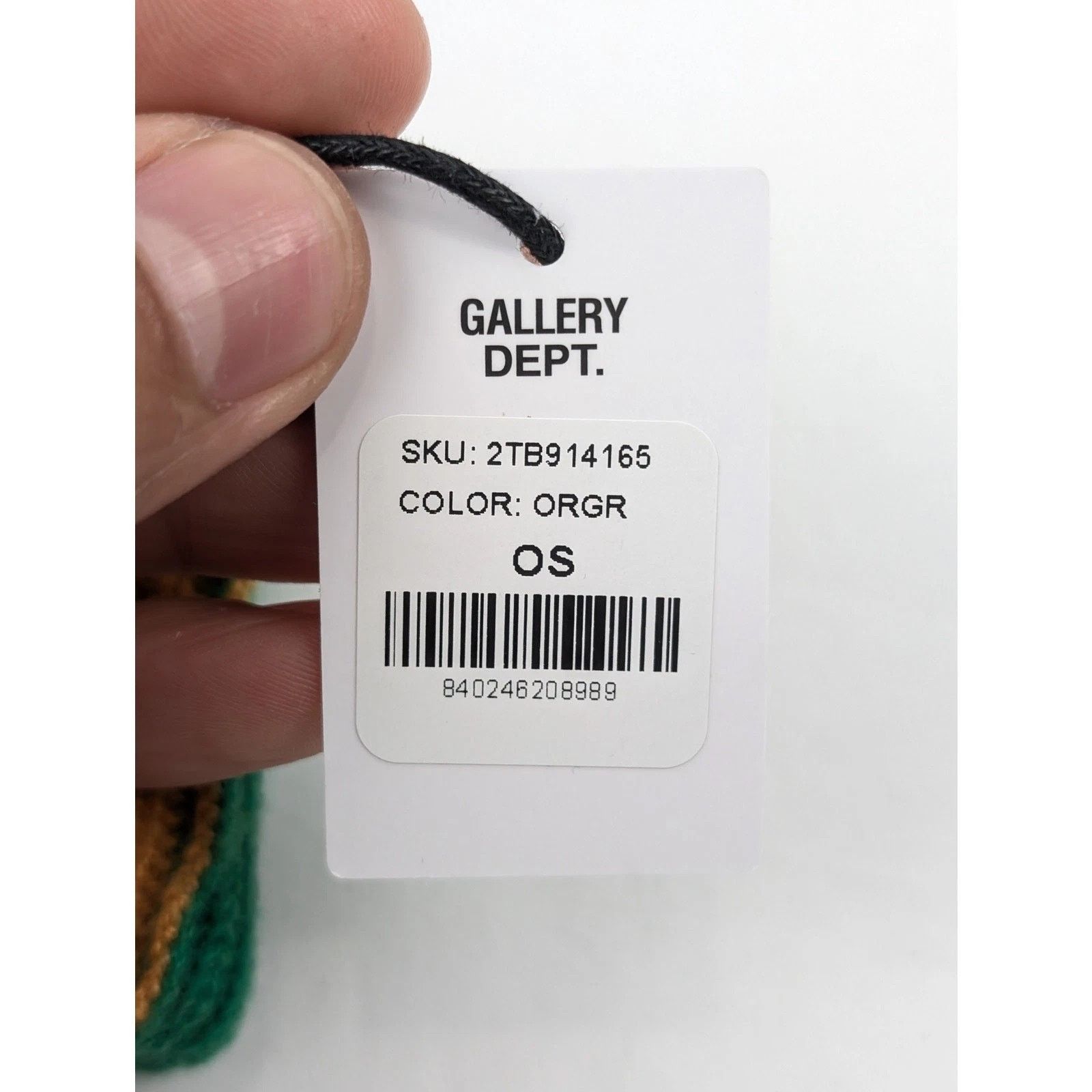 Gallery Dept. o1rshd1 Q:+207 / Size: OS / Beanie Cap / Hat in Green/Orange Size ONE SIZE - 14 Thumbnail