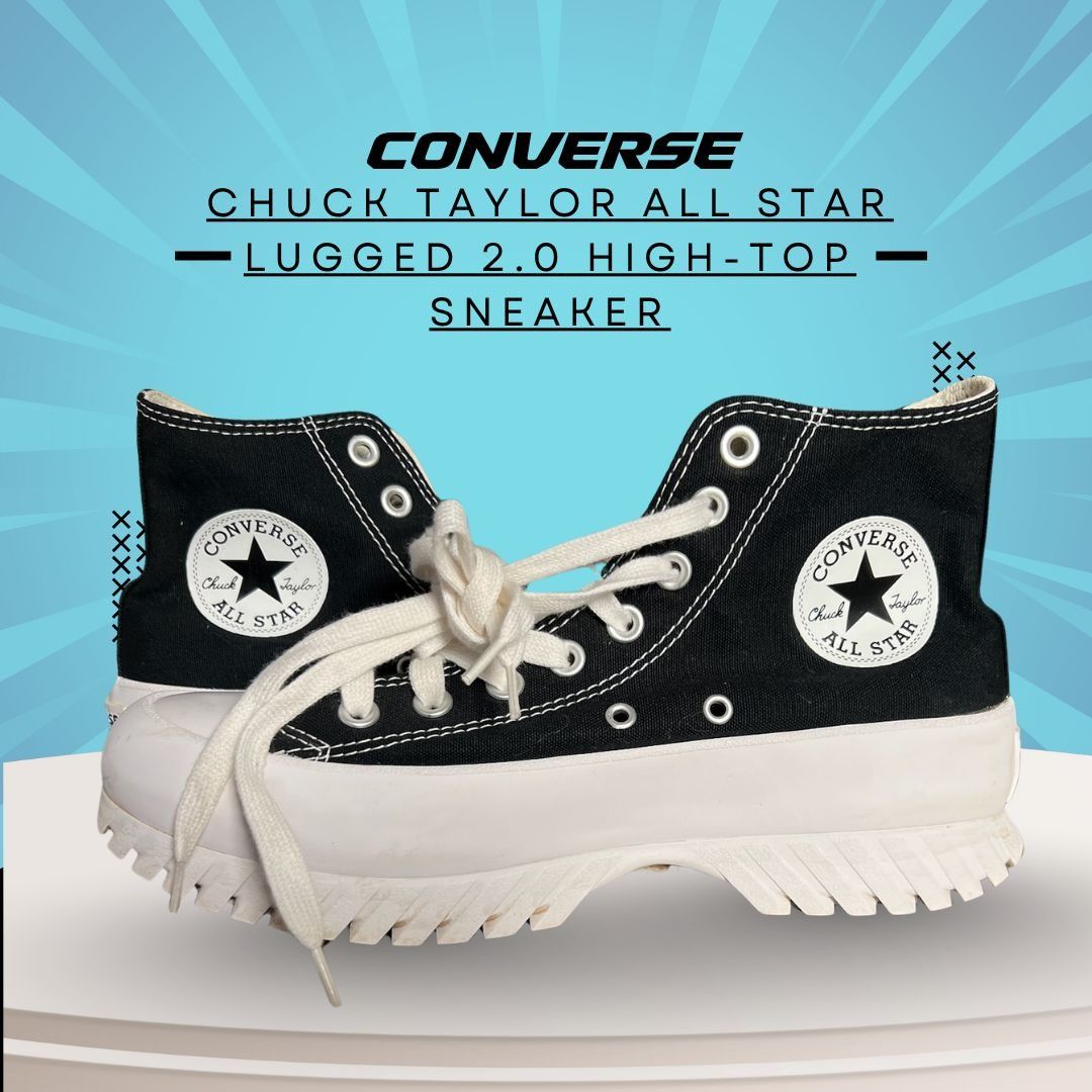 Converse Converse Chuck Taylor All Star Lugged 2.0 High-Top Sneakers Size US 9 / IT 39 - 1 Thumbnail