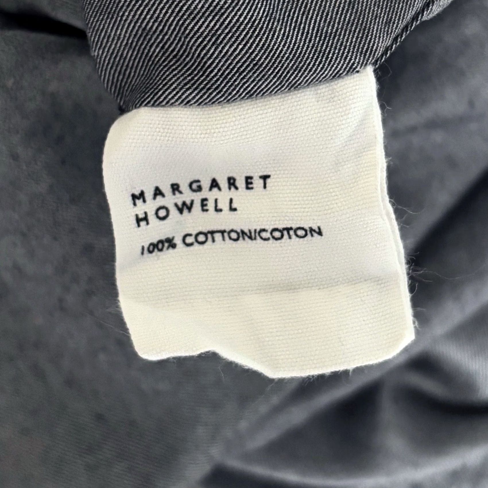 Margaret Howell VINTAGE? No. Margaret Howell Shirt Mens Grey Cotton Chest Pockets L Vgc Pre Loved Size US L / EU 52-54 / 3 - 5 Thumbnail