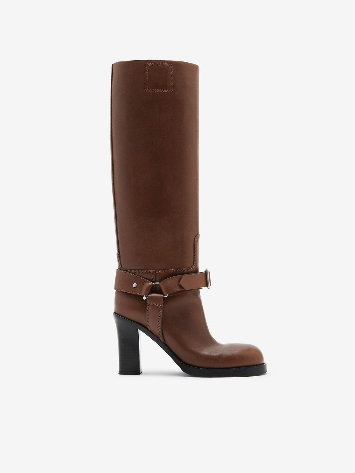 Burberry Burberry Leather Strirrup High Boots Size US 6.5 / IT 36.5 - 1 Thumbnail