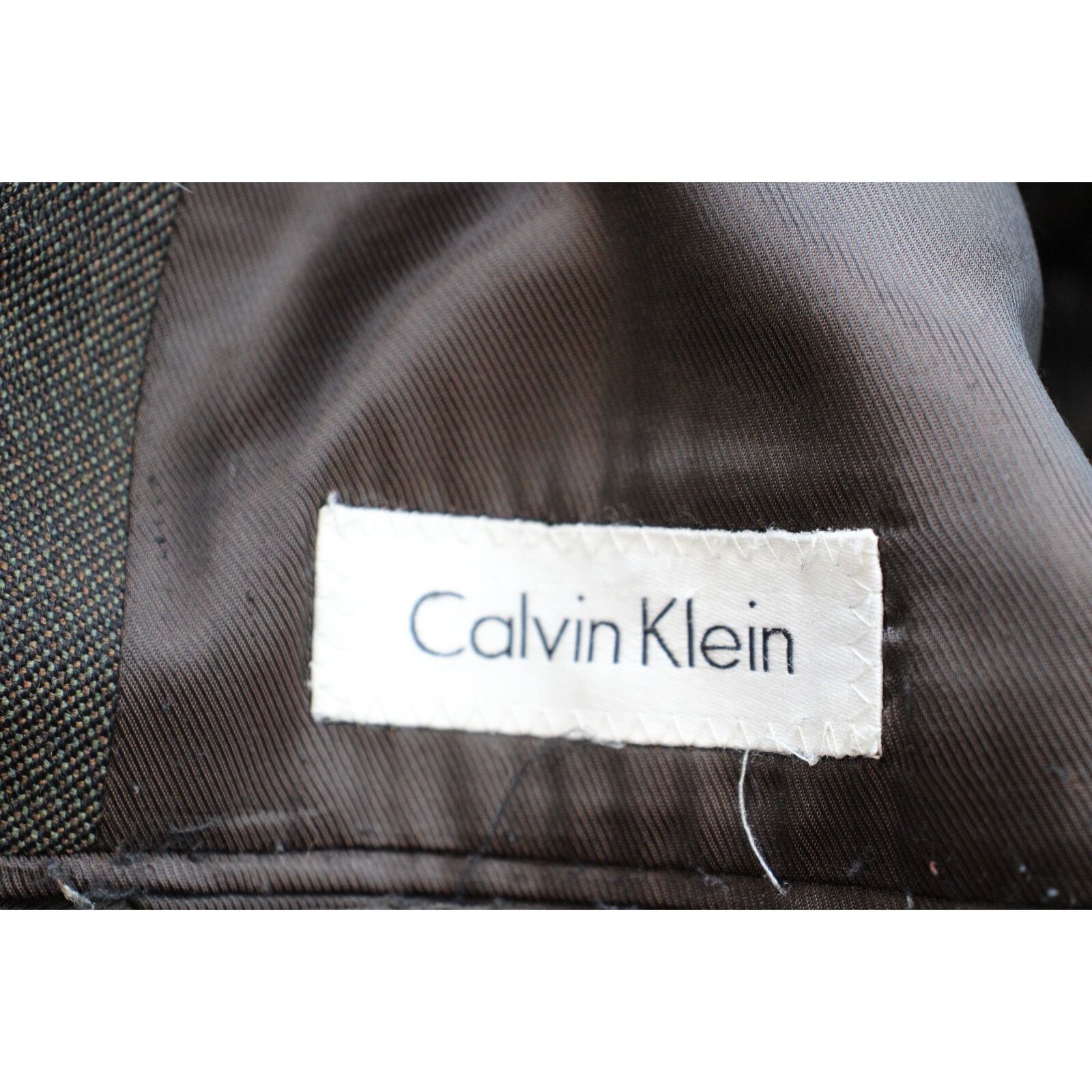 Calvin Klein Calvin Klein Blazer Mens 42R Wool Lined 2 Button Size 42R - 4 Thumbnail