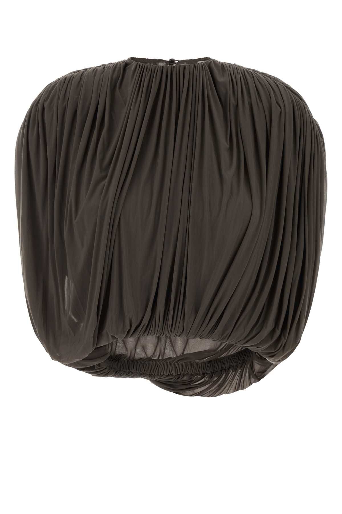 Magda Butrym Mud Stretch Cupro Top Size XS / US 0-2 / IT 36-38 - 1 Thumbnail