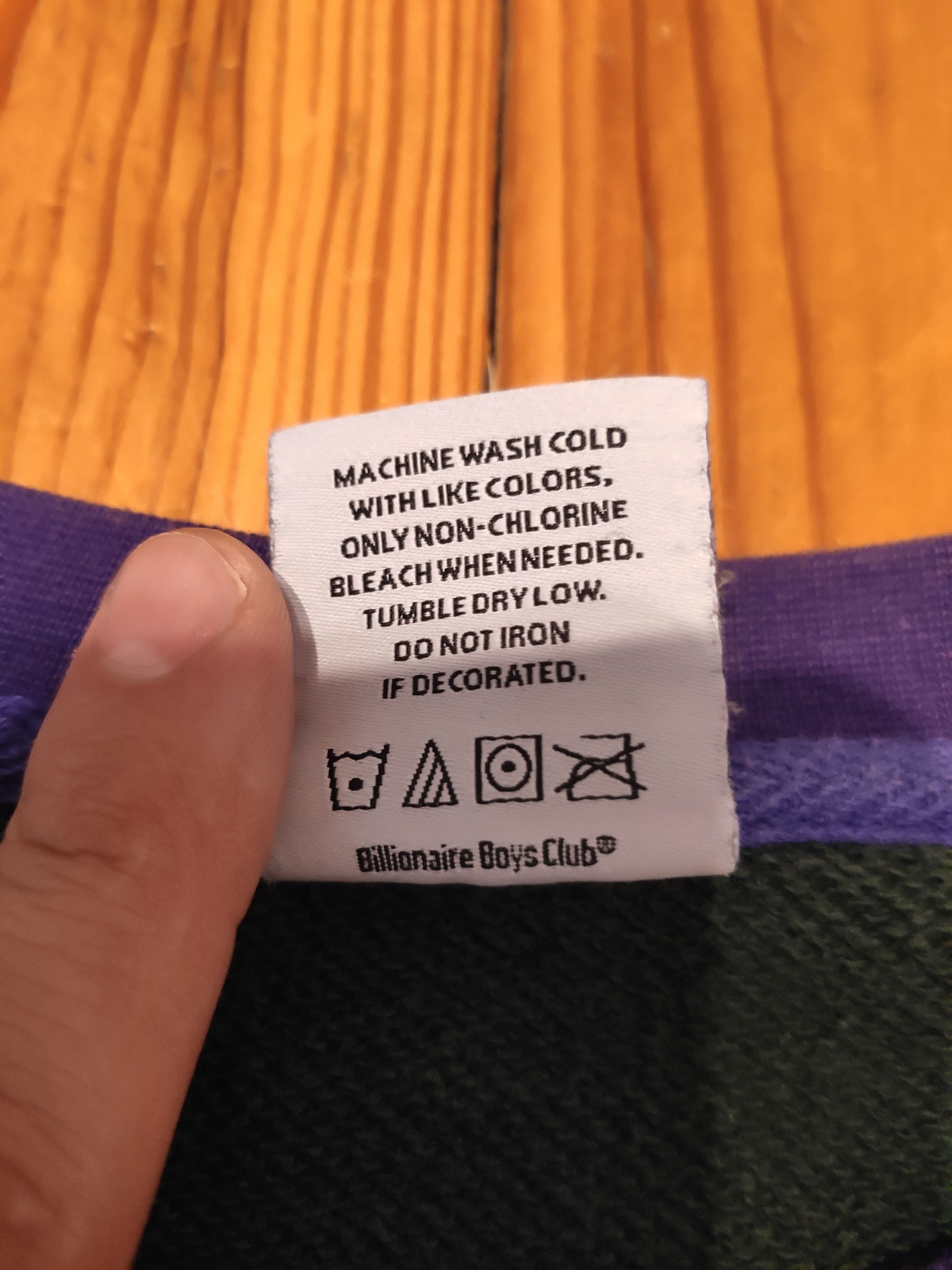 Billionaire Boys Club × Japanese Brand Crewneck sweatshirt billionaire boys club purple green M Size US M / EU 48-50 / 2 - 8 Thumbnail