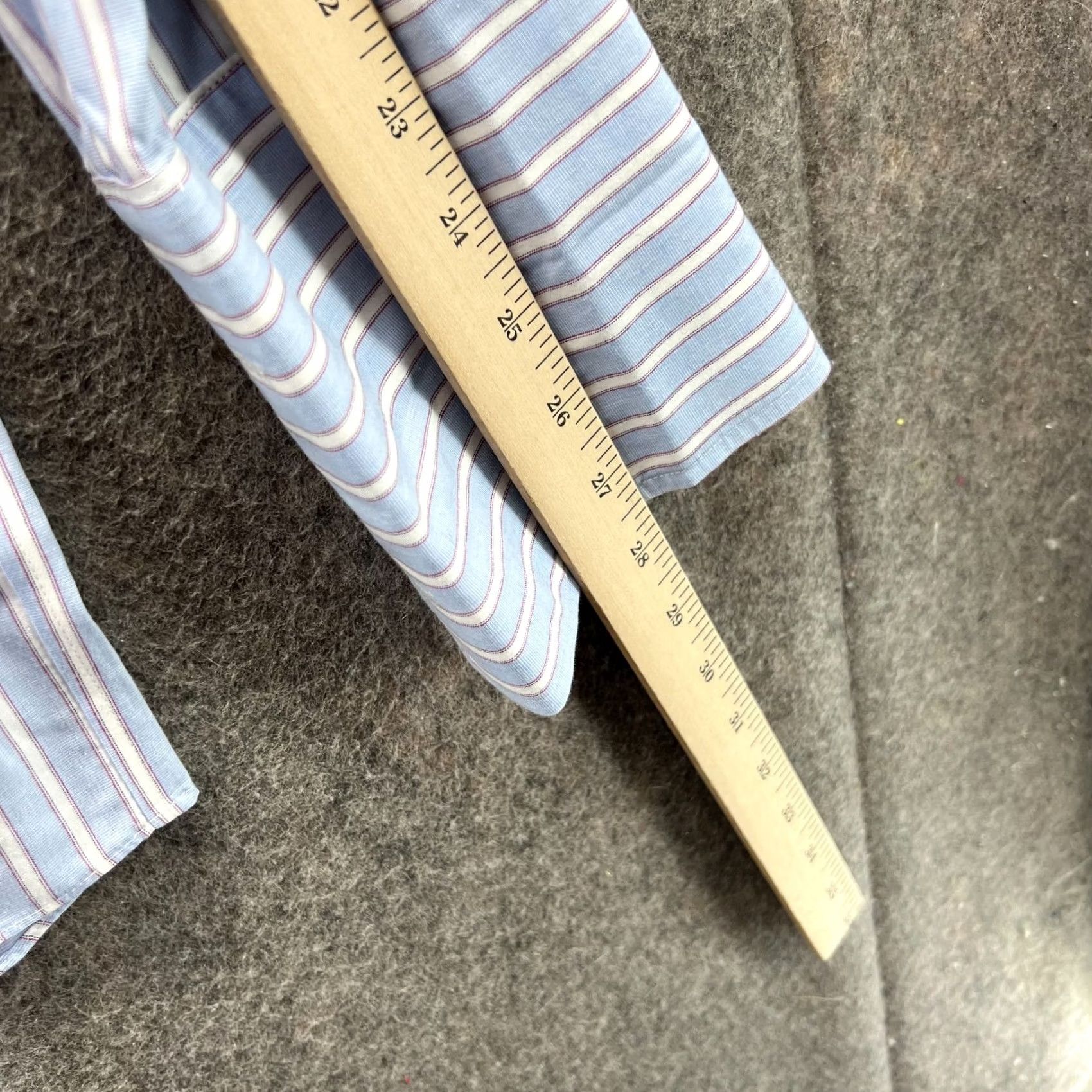 Brooks Brothers Brooks Brothers Shirt Mens 18 35 Blue Striped Oxford Button Down Preppy OCBD Shirt Mens Blues Balanced Regular 54 in Vintage Size US XXL / EU 58 / 5 - 4 Thumbnail