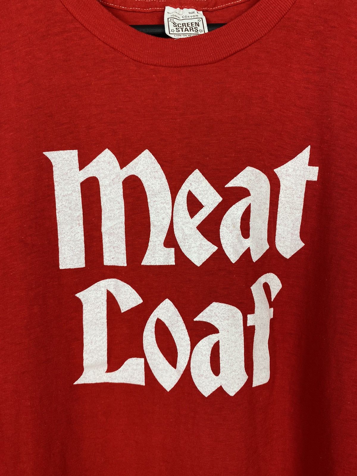 Band Tees 1981 Meat Loaf Dead Ringer Album Promo T-Shirt Size US L / EU 52-54 / 3 - 4 Thumbnail