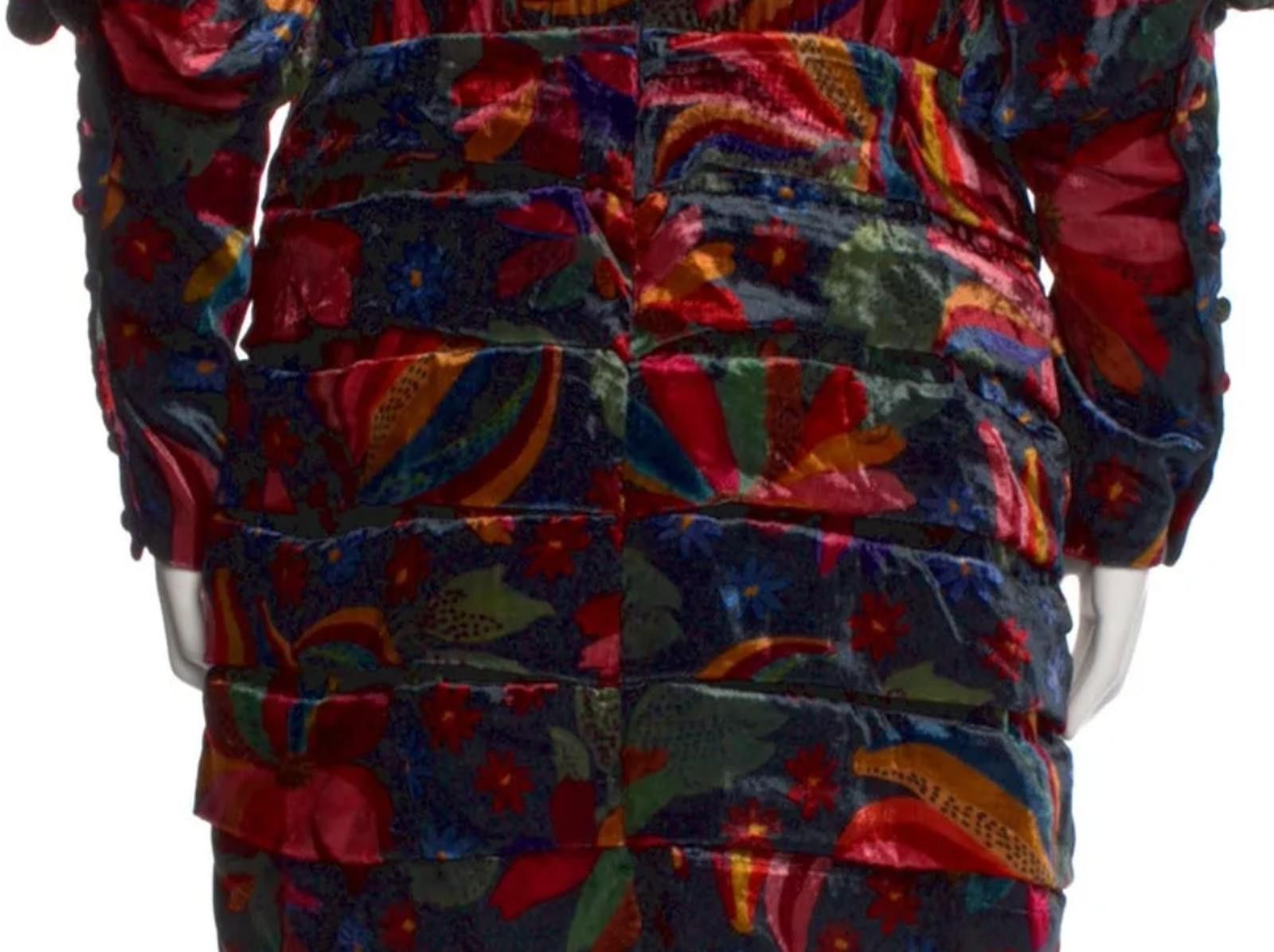 Farm Rio Farm Rio Printed Mini Dress Size: M Size M / US 6-8 / IT 42-44 - 4 Thumbnail