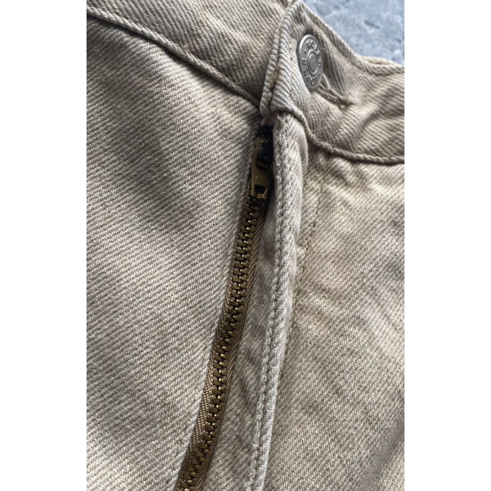 Roper VINTAGE Roper Jeanswear Jeans Pants Women’s 17/18 Made In USA Beige Womens Jeanswear Pants 17/18 Beige VTG Size 38" / US 16 / IT 52 - 7 Thumbnail