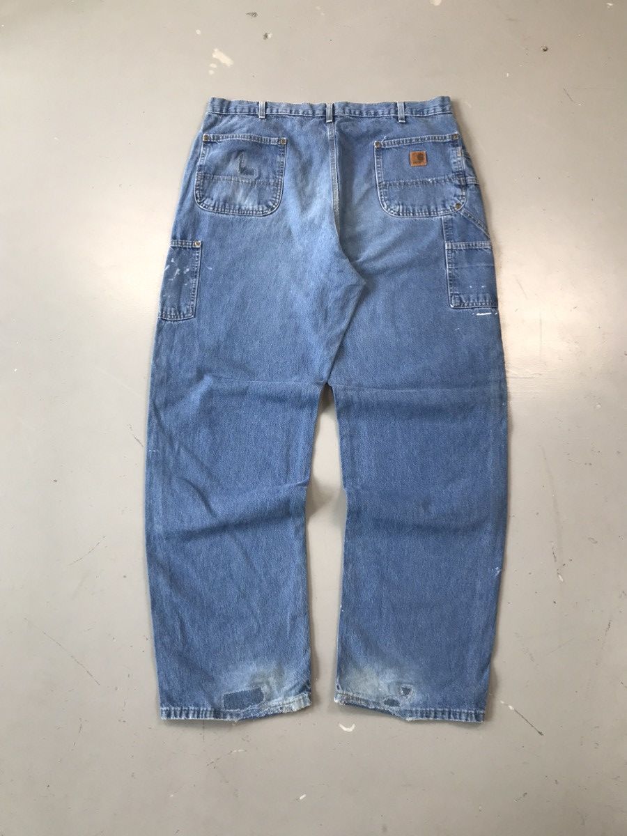 Carhartt × Vintage Rare vintage Carhartt b273 dst double knee denim Size US 40 / EU 56 - 7 Thumbnail