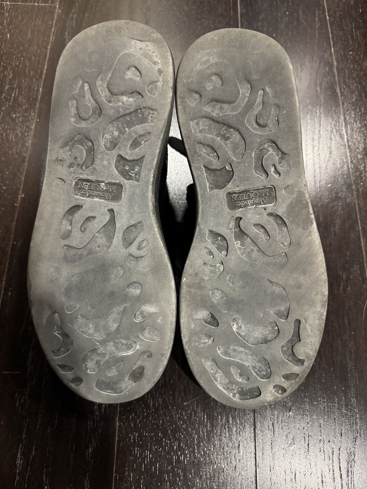 Alexander McQueen McQueen Black Oversized Sneakers Size US 9 / EU 42 - 5 Thumbnail