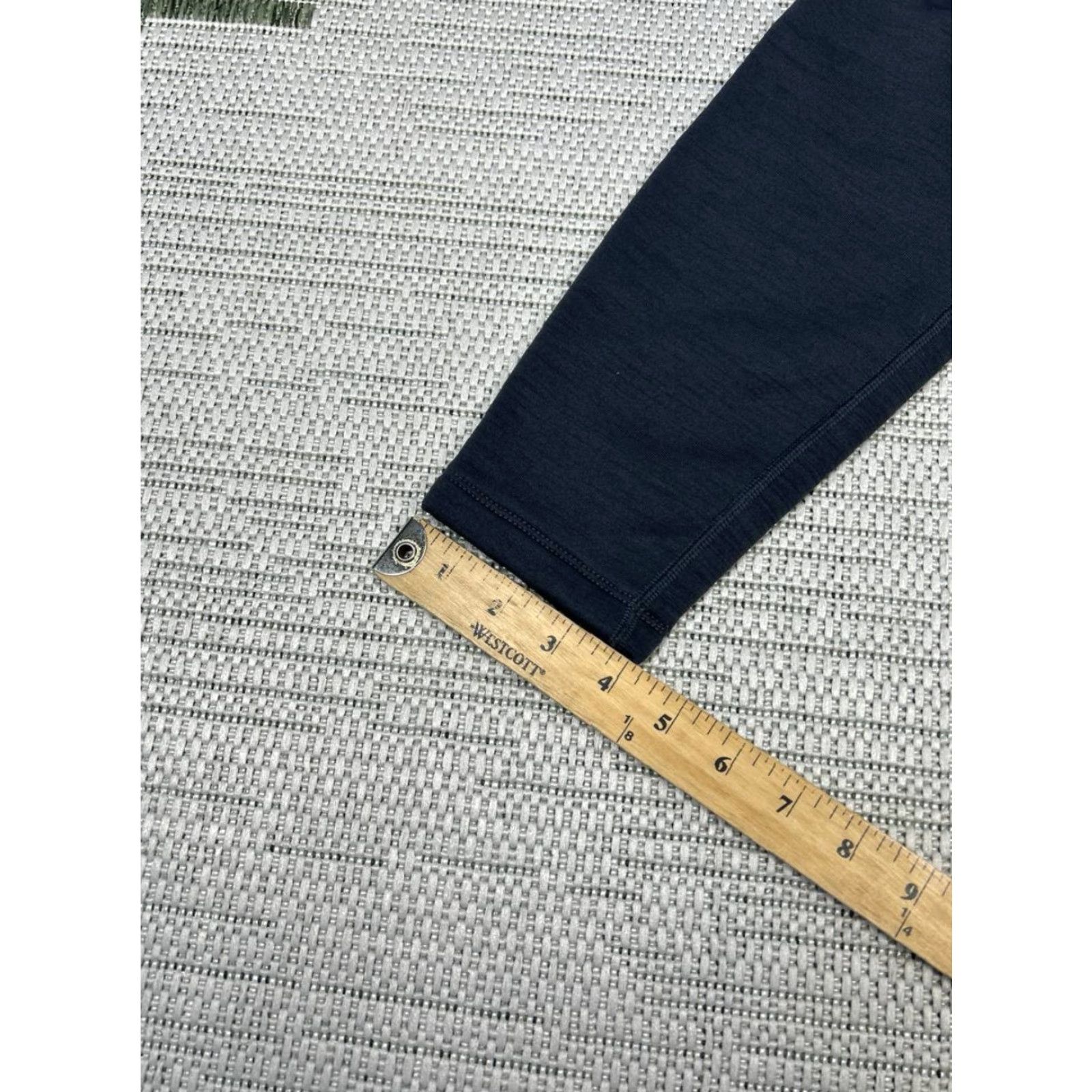 Athleta Athleta Leggings Womens M Gray Fleece Lined Low Rise Skinny Athleisure Size 32" / US 10 / IT 46 - 6 Thumbnail