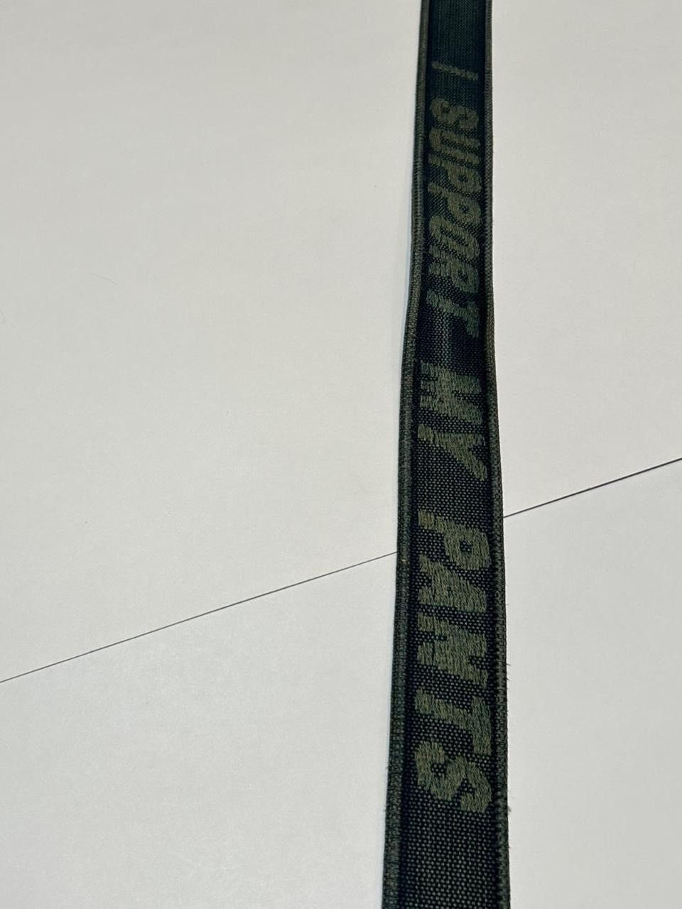 Diesel Diesel canvas & leather belt “I SUPPORT MY PANTS” 👖 Size 34 - 4 Thumbnail