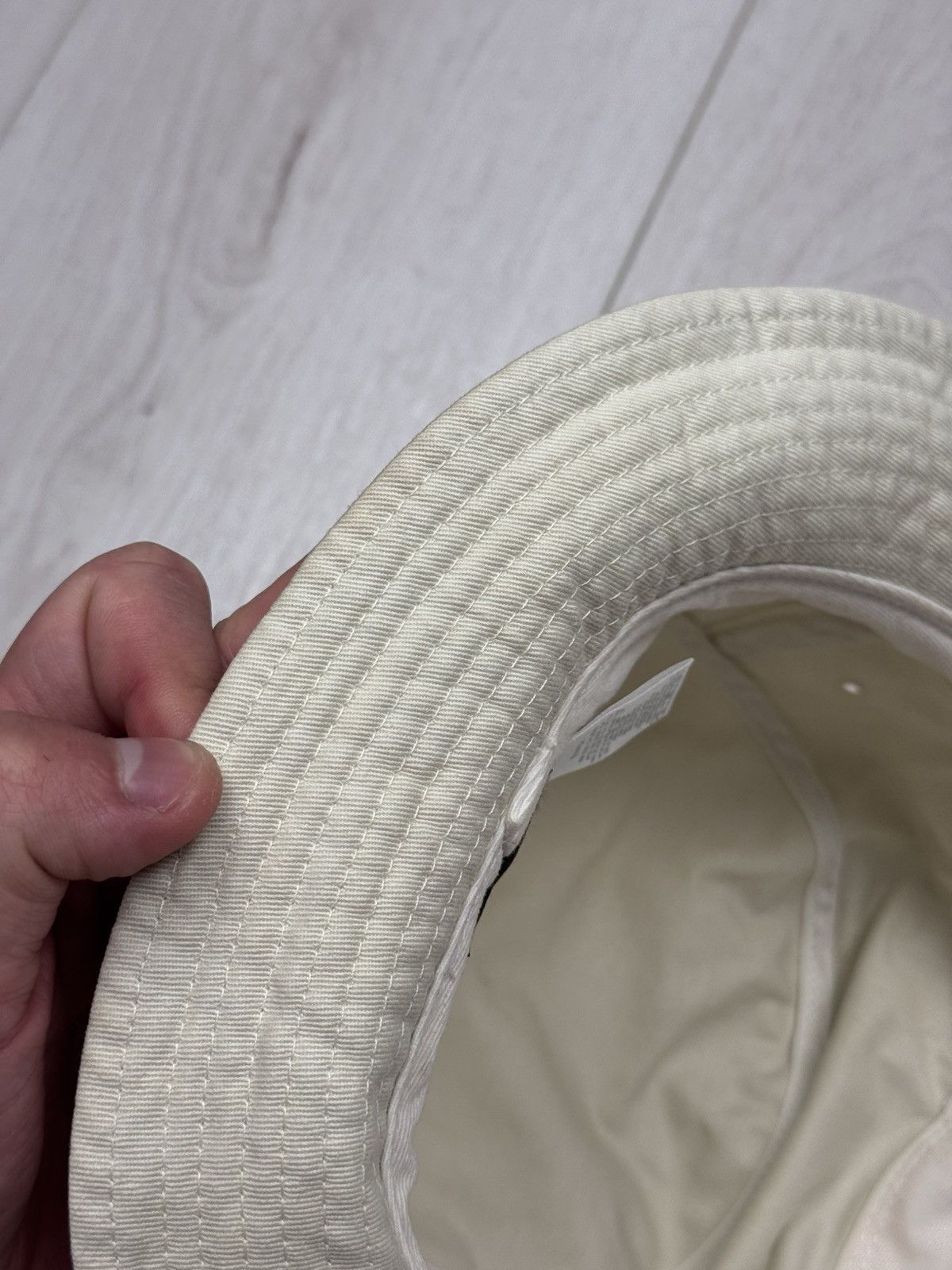 Nike Vintage Nike Panama hat cap mini swoosh y2k Size ONE SIZE - 7 Thumbnail