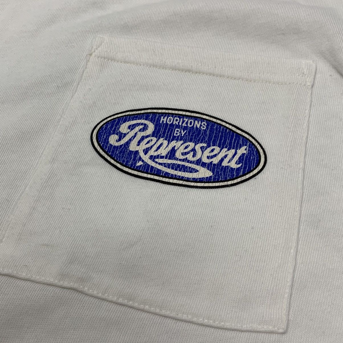 Represent Clo. Represent Small Tee Classic Parts Flat White T-Shirt Size US S / EU 44-46 / 1 - 6 Thumbnail