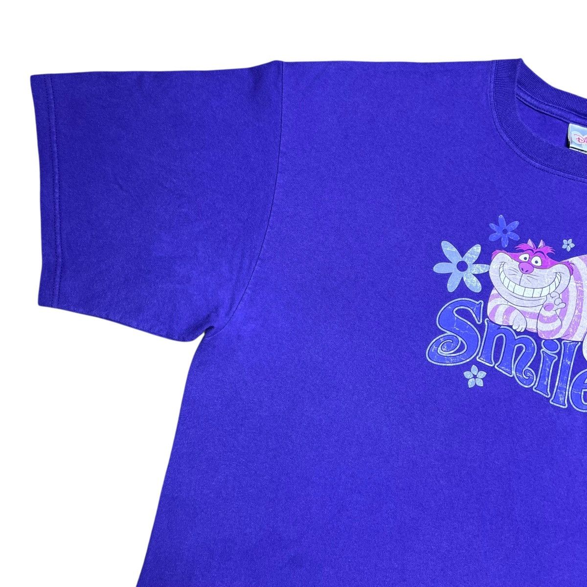 Disney 2000s Alice In Wonderland Cheshire Cat Smile Disney T-Shirt Size US XXL / EU 58 / 5 - 8 Thumbnail