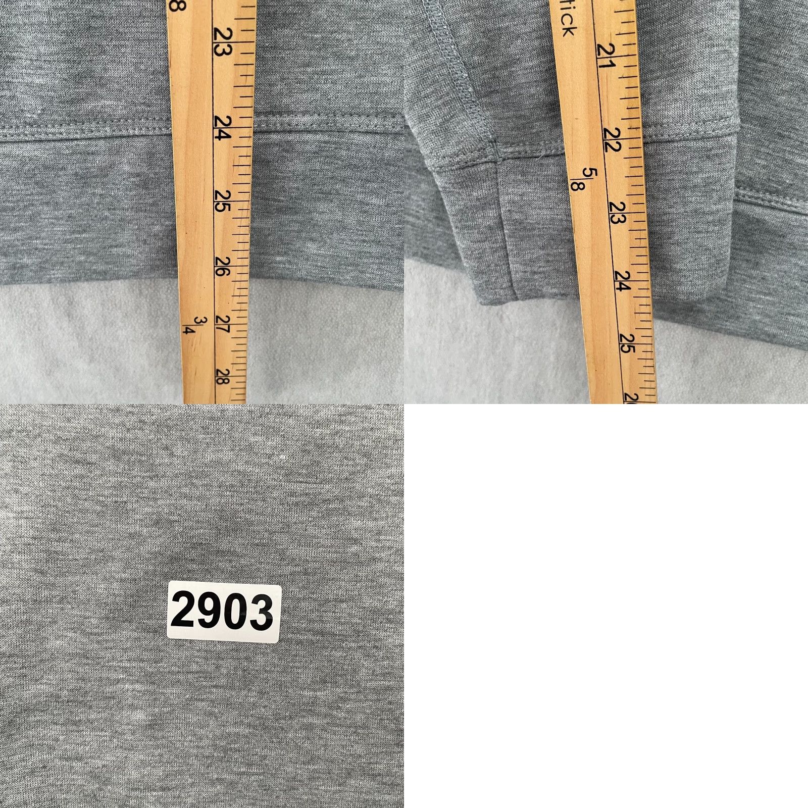 Vintage NOBULL Sweatshirt Logo Adult Medium Gray Pullover Crewneck Long Sleeve Mens M Size US M / EU 48-50 / 2 - 8 Thumbnail