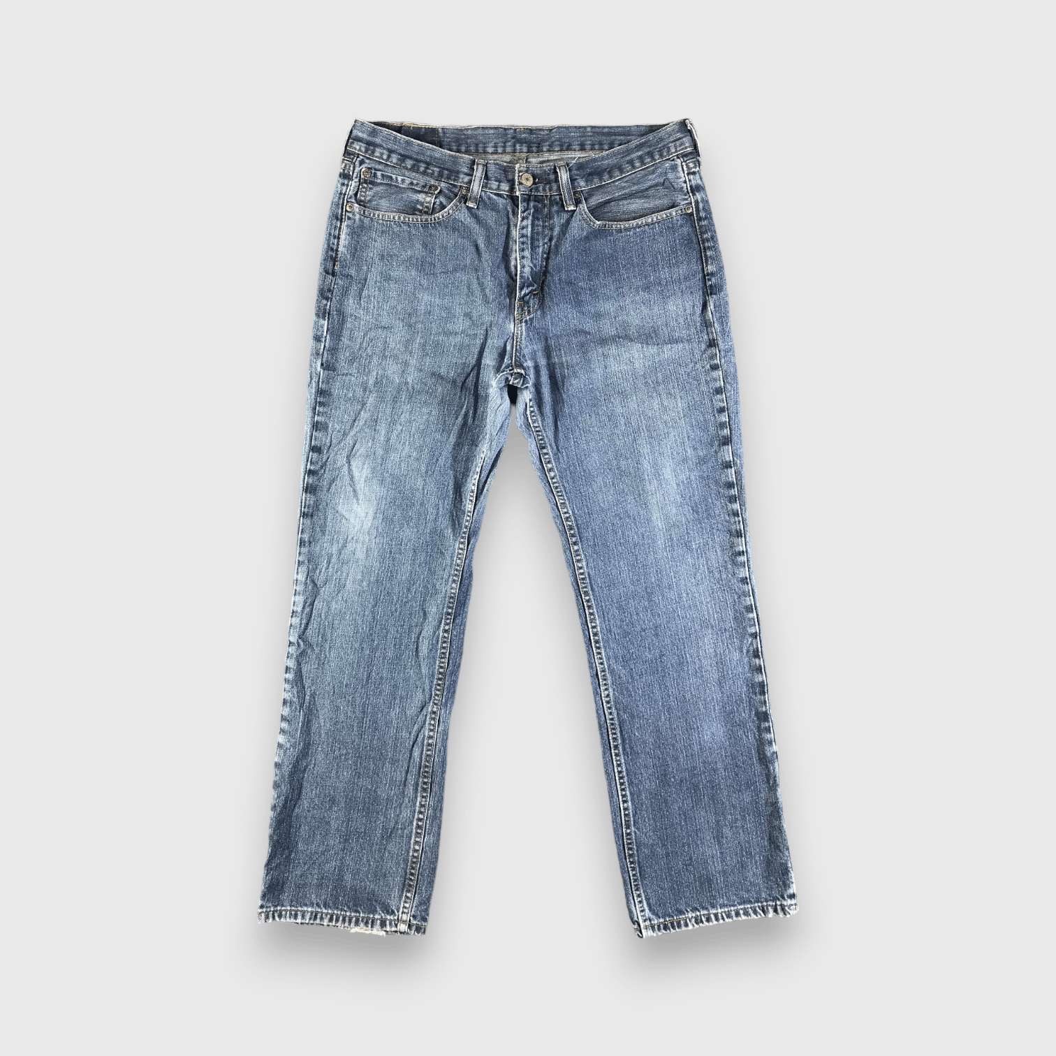 Levi's Vintage Blue Wash Levis 514 Jeans-J4162 Size US 35 - 1 Thumbnail
