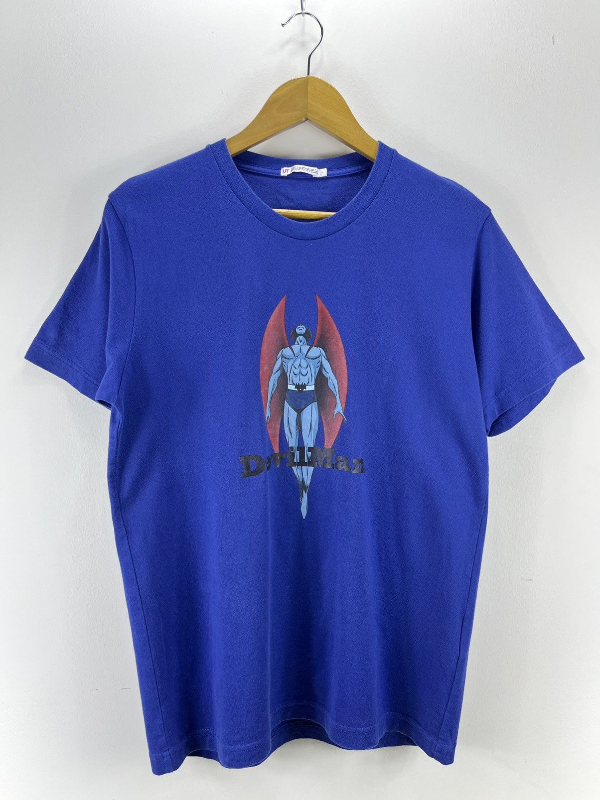 Anime × Vintage DEVILMAN ANIME TEE RARE💥 Size US L / EU 52-54 / 3 - 1 Thumbnail