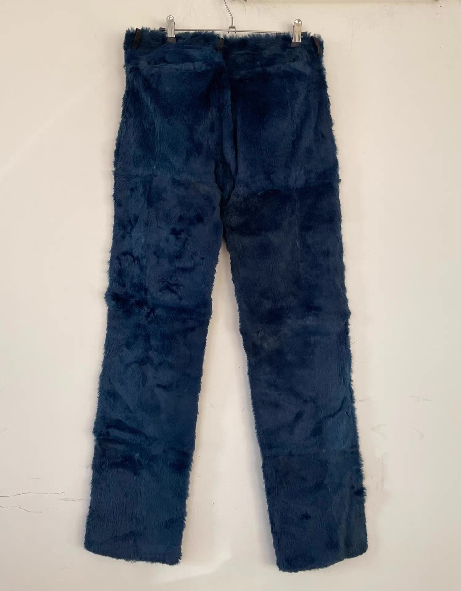 Versace Gianni Versace Men's Rabbit Fur Leather Pants Ｑ21 Size US 32 / EU 48 - 2 Thumbnail
