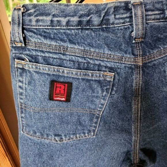 Wrangler Riggs Wrangler Durashield Denim Insulated Sz. 33x32 Blue Jea Size US 33 - 6 Thumbnail