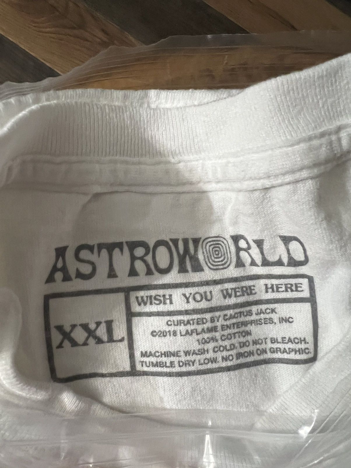 Travis Scott Travis Scott Astroworld Tour No Bystanders Tee Size US XXL / EU 58 / 5 - 4 Thumbnail