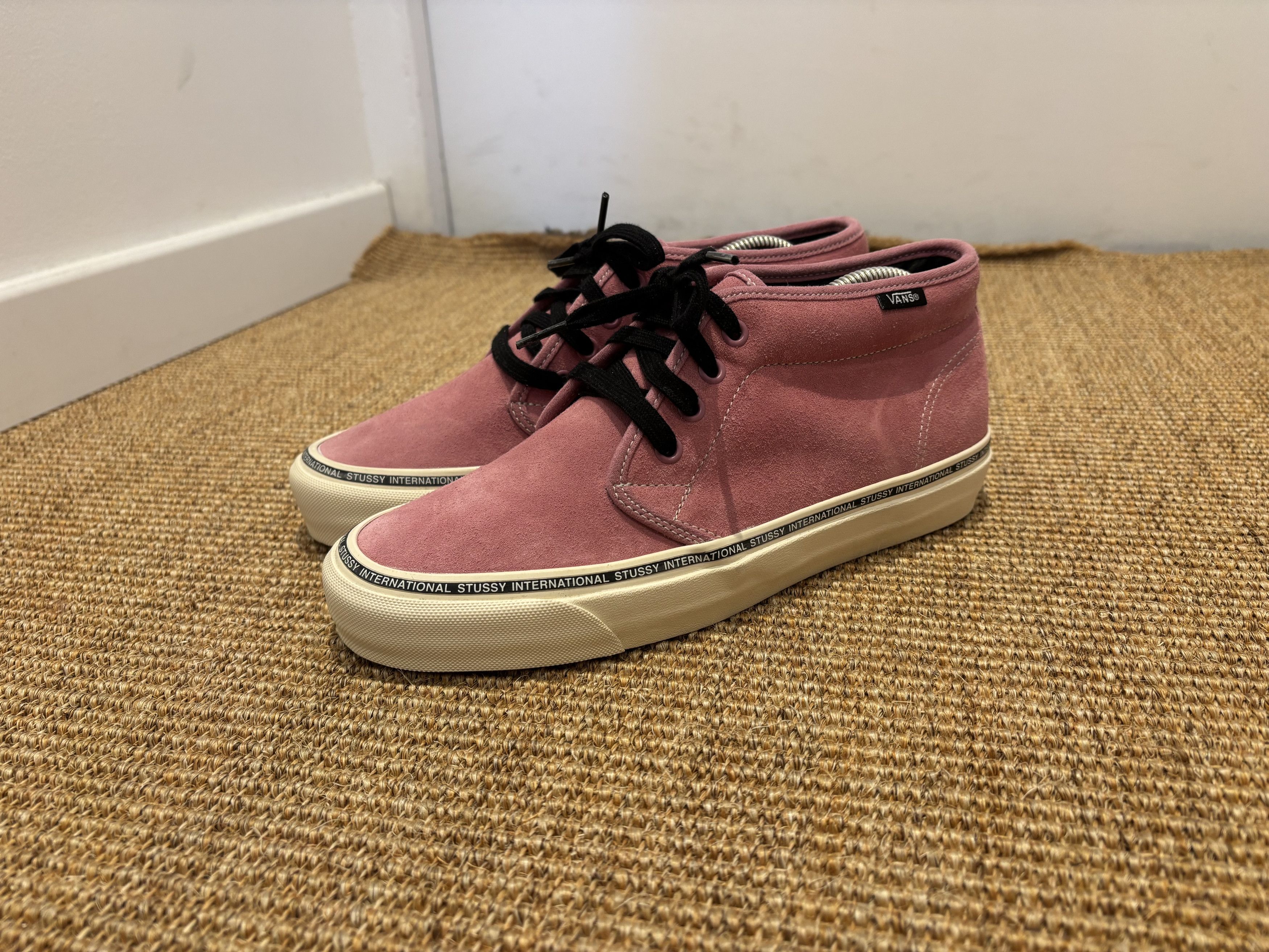 Vans Basket Stussy x Vans Chukka LX rose en tbe Size US 7.5 / EU 40-41 - 2 Thumbnail